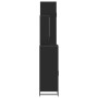 Juego de muebles de baño 4 pzas madera contrachapada negro de , Muebles de baño - Ref: Foro24-3301215, Precio: 360,64 €, Desc...