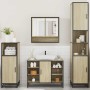 Juego de muebles de baño 4 pzas contrachapada roble sonoma de , Muebles de baño - Ref: Foro24-3301241, Precio: 397,56 €, Desc...