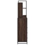 Set de muebles baño 4 pzas madera contrachapada roble marrón de , Muebles de baño - Ref: Foro24-3301269, Precio: 332,60 €, De...