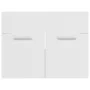 Armario para lavabo madera contrachapada blanco 60x38,5x46 cm de vidaXL, Muebles de baño - Ref: Foro24-804647, Precio: 39,30 ...