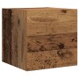 Conjunto de mueble de TV 7 piezas montado la pared madera vieja de , Muebles TV - Ref: Foro24-3329013, Precio: 217,91 €, Desc...
