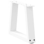 Patas para mesa de comedor forma V 2 uds blanco 40x(30-31,3) cm de , Patas para mesas - Ref: Foro24-4012525, Precio: 48,35 €,...