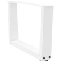 Patas para mesa de comedor forma V 2 uds blanco 50x(30-31,3) cm de , Patas para mesas - Ref: Foro24-4012609, Precio: 59,60 €,...
