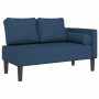 Sofá diván con cojines tela azul de , Divanes - Ref: Foro24-4007585, Precio: 182,27 €, Descuento: %