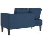 Sofá diván con cojines tela azul de , Divanes - Ref: Foro24-4007585, Precio: 182,27 €, Descuento: %