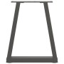 Patas para mesa de comedor en forma de V 2 uds antracita acero de , Patas para mesas - Ref: Foro24-4012546, Precio: 60,14 €, ...