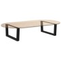 Patas para mesa de comedor forma V 2 uds negro 70x(30-31,3) cm de , Patas para mesas - Ref: Foro24-4012616, Precio: 70,29 €, ...