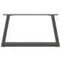 Patas para mesa comedor forma V 2 uds antracita 70x(30-31,3) cm de , Patas para mesas - Ref: Foro24-4012538, Precio: 66,32 €,...