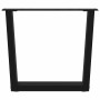 Patas para mesa de comedor forma V 2 uds negro 50x(42-43,3) cm de , Patas para mesas - Ref: Foro24-4012628, Precio: 67,32 €, ...