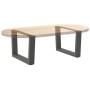 Patas para mesa comedor forma V 2 uds antracita 60x(30-31,3) cm de , Patas para mesas - Ref: Foro24-4012614, Precio: 64,29 €,...