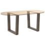 Patas para mesa de comedor forma de V 2 uds acero natural acero de , Patas para mesas - Ref: Foro24-4012635, Precio: 70,33 €,...