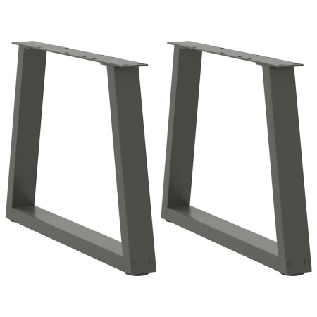 Patas para mesa de comedor en forma de V 2 uds antracita acero de , Patas para mesas - Ref: Foro24-4012550, Precio: 66,97 €, ...