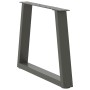 Patas para mesa de comedor en forma de V 2 uds antracita acero de , Patas para mesas - Ref: Foro24-4012550, Precio: 66,97 €, ...