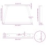 Patas para mesa de comedor en forma de V 2 uds antracita acero de , Patas para mesas - Ref: Foro24-4012550, Precio: 66,97 €, ...
