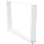 Patas para mesa de comedor forma V 2 uds blanco 70x(42-43,3) cm de , Patas para mesas - Ref: Foro24-4012637, Precio: 71,21 €,...