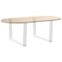 Patas para mesa de comedor forma V 2 uds blanco 70x(42-43,3) cm de , Patas para mesas - Ref: Foro24-4012637, Precio: 71,21 €,...