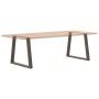 Patas para mesa de comedor en forma de V 2 uds acero natural de , Patas para mesas - Ref: Foro24-4012571, Precio: 94,14 €, De...
