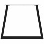 Patas para mesa de comedor en forma de V 3 uds acero negro de , Patas para mesas - Ref: Foro24-4012584, Precio: 113,74 €, Des...