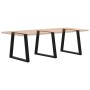 Patas para mesa de comedor en forma de V 3 uds acero negro de , Patas para mesas - Ref: Foro24-4012584, Precio: 113,74 €, Des...