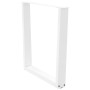 Patas para mesa de comedor en forma de V 2 uds blanco acero de , Patas para mesas - Ref: Foro24-4012649, Precio: 98,75 €, Des...