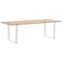 Patas para mesa de comedor en forma de V 2 uds blanco acero de , Patas para mesas - Ref: Foro24-4012649, Precio: 98,75 €, Des...