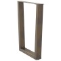 Patas para mesa de comedor en forma de V 3 uds acero natural de , Patas para mesas - Ref: Foro24-4012663, Precio: 136,81 €, D...