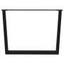 Patas mesa comedor forma V 2uds acero negro 100x(72-73,3) cm de , Patas para mesas - Ref: Foro24-4012656, Precio: 90,91 €, De...