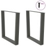 Patas para mesa comedor forma V 2uds antracita 90x(72-73,3) cm de , Patas para mesas - Ref: Foro24-4012654, Precio: 105,62 €,...