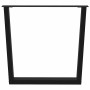Patas para mesa de comedor en forma de V 3 uds acero negro de , Patas para mesas - Ref: Foro24-4012668, Precio: 134,55 €, Des...