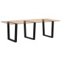 Patas para mesa de comedor en forma de V 3 uds acero negro de , Patas para mesas - Ref: Foro24-4012668, Precio: 134,55 €, Des...