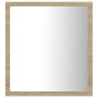 Espejo de baño acrílico color roble Sonoma 40x8,5x37 cm de vidaXL, Tocadores de baño - Ref: Foro24-804911, Precio: 28,19 €, D...