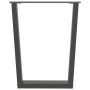 Patas para mesa de comedor en forma de V 2 uds antracita acero de , Patas para mesas - Ref: Foro24-4012642, Precio: 88,46 €, ...