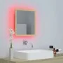 Espejo de baño acrílico color roble Sonoma 40x8,5x37 cm de vidaXL, Tocadores de baño - Ref: Foro24-804911, Precio: 24,22 €, D...