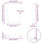 Patas para mesa de comedor en forma de V 2 uds antracita acero de , Patas para mesas - Ref: Foro24-4012642, Precio: 88,46 €, ...