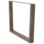 Patas para mesa de comedor en forma de V 3 uds acero natural de , Patas para mesas - Ref: Foro24-4012675, Precio: 159,85 €, D...