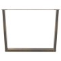Patas para mesa de comedor en forma de V 3 uds acero natural de , Patas para mesas - Ref: Foro24-4012675, Precio: 159,85 €, D...