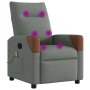 Sillón de masaje reclinable de tela gris oscuro de , Sillones - Ref: Foro24-4104818, Precio: 201,40 €, Descuento: %