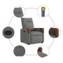 Sillón de masaje reclinable de tela gris oscuro de , Sillones - Ref: Foro24-4104818, Precio: 201,40 €, Descuento: %