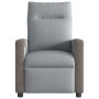 Sillón reclinable de tela gris claro de , Sillones - Ref: Foro24-4104839, Precio: 199,63 €, Descuento: %