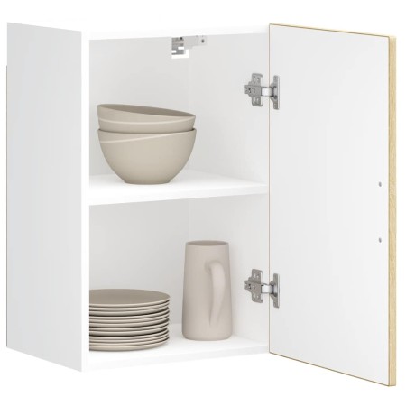 Mueble de pared cocina madera contrachapada Porto roble sonoma de , Armarios de cocina - Ref: Foro24-854030, Precio: 54,18 €,...