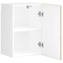 Mueble de pared cocina madera contrachapada Porto roble sonoma de , Armarios de cocina - Ref: Foro24-854030, Precio: 54,18 €,...