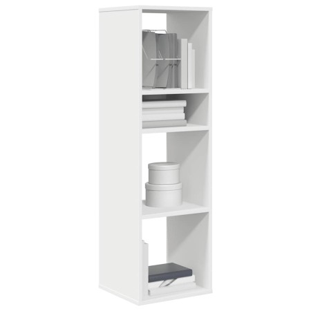 Estantería de madera contrachapada blanco 34x31x112 cm de , Librerías y estanterías - Ref: Foro24-860283, Precio: 51,61 €, De...