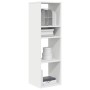 Estantería de madera contrachapada blanco 34x31x112 cm de , Librerías y estanterías - Ref: Foro24-860283, Precio: 51,61 €, De...