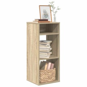 Estantería madera ingeniería color roble 34x31x80 cm de , Librerías y estanterías - Ref: Foro24-860276, Precio: 42,59 €, Desc...