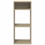 Estantería madera ingeniería color roble 34x31x80 cm de , Librerías y estanterías - Ref: Foro24-860276, Precio: 42,59 €, Desc...