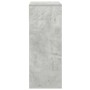 Estantería madera contrachapada gris hormigón 66x31x80 cm de , Librerías y estanterías - Ref: Foro24-860295, Precio: 60,57 €,...