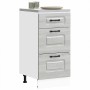 Mueble bajo de cocina Kalmar gris sonoma madera de ingeniería de , Armarios de cocina - Ref: Foro24-854246, Precio: 92,54 €, ...