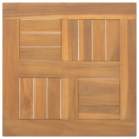 Tablero de mesa cuadrado madera maciza de teca 40x40x2,5 cm de vidaXL, Tableros para mesas - Ref: Foro24-316155, Precio: 39,8...