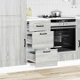 Mueble bajo de cocina Kalmar gris sonoma madera de ingeniería de , Armarios de cocina - Ref: Foro24-854246, Precio: 92,54 €, ...