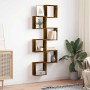 Estantes cubo de pared 6 unidades roble ahumado 30x15x30 cm de , Estantes y estanterías - Ref: Foro24-815881, Precio: 48,46 €...